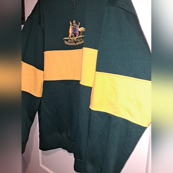 Vintage Australia embroidered collared / quarter zip - Picture 11 of 15